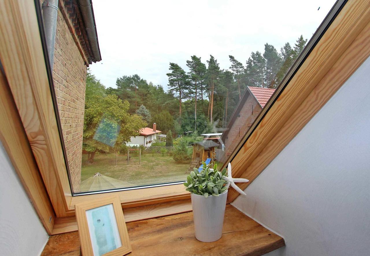 Ferienwohnung Im Forsthaus Am See Schwarz Exterior foto